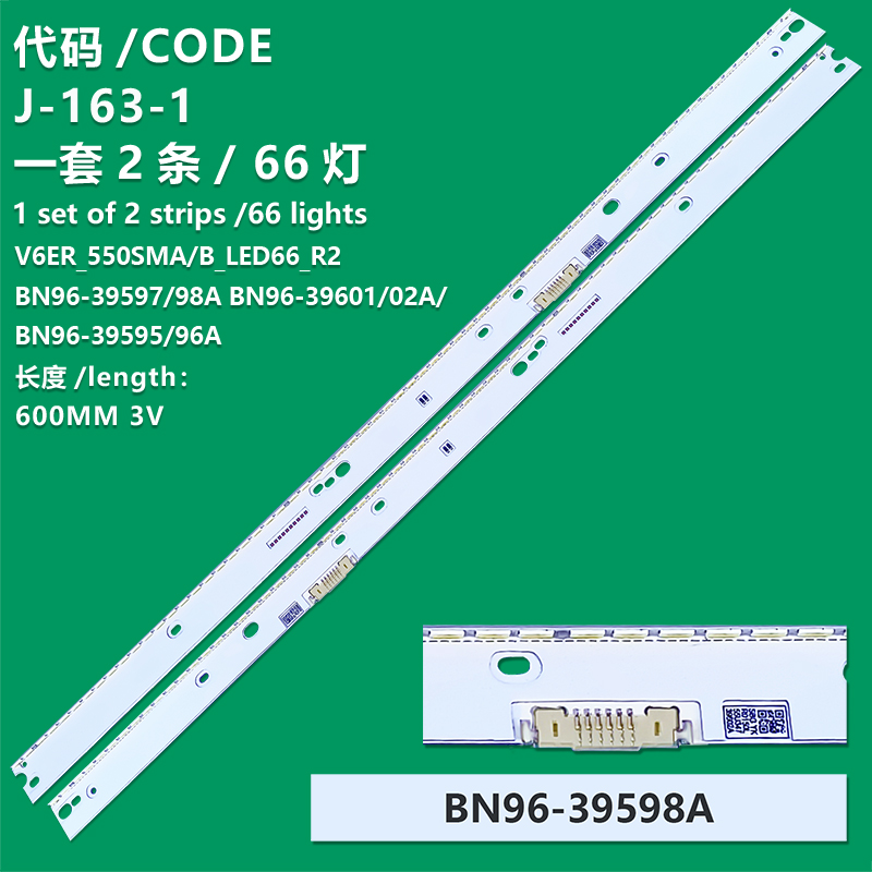 J-163-1 New LCD TV Backlight Strip S_KU6.4/6.5K_55_SFL70_L66_REV1.1_160119_LM41-00294A For Samsung 55KU6500 MU6700JXXZ