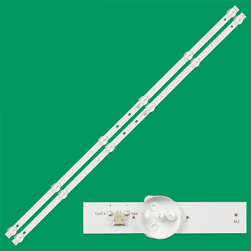 XS 2PCS=6LED New LCD TV Backlight Universal Light Strip 6 Lights Suitable For All Brands Of TV